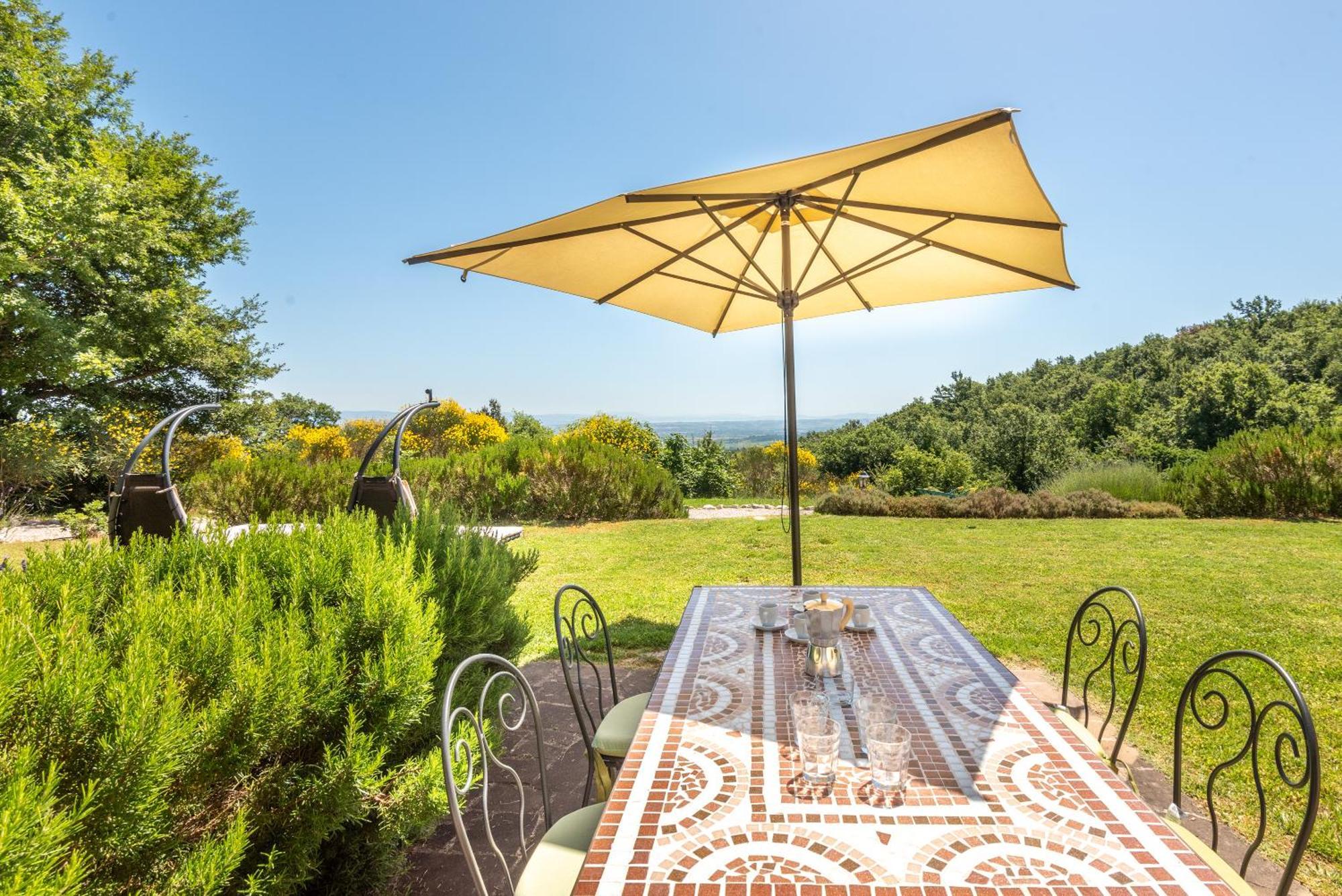 Cignella Garden Villas In Tuscany Trequanda Exterior photo