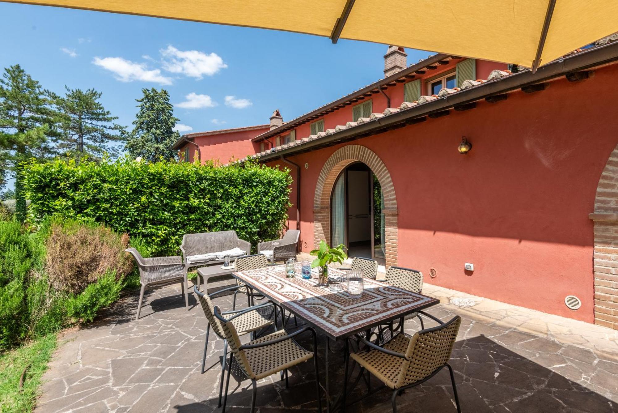 Cignella Garden Villas In Tuscany Trequanda Exterior photo