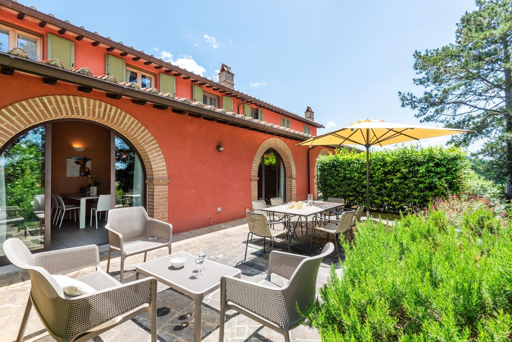 Cignella Garden Villas In Tuscany Trequanda Exterior photo